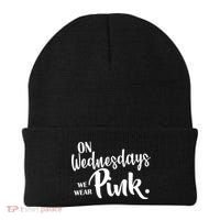 On Wednesdays We Wear Pink Beanie thumb 0