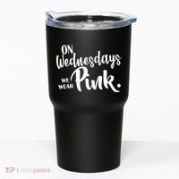 On Wednesdays We Wear Pink Tumbler thumb 0