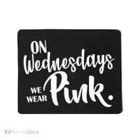 On Wednesdays We Wear Pink Mousepad thumb 0