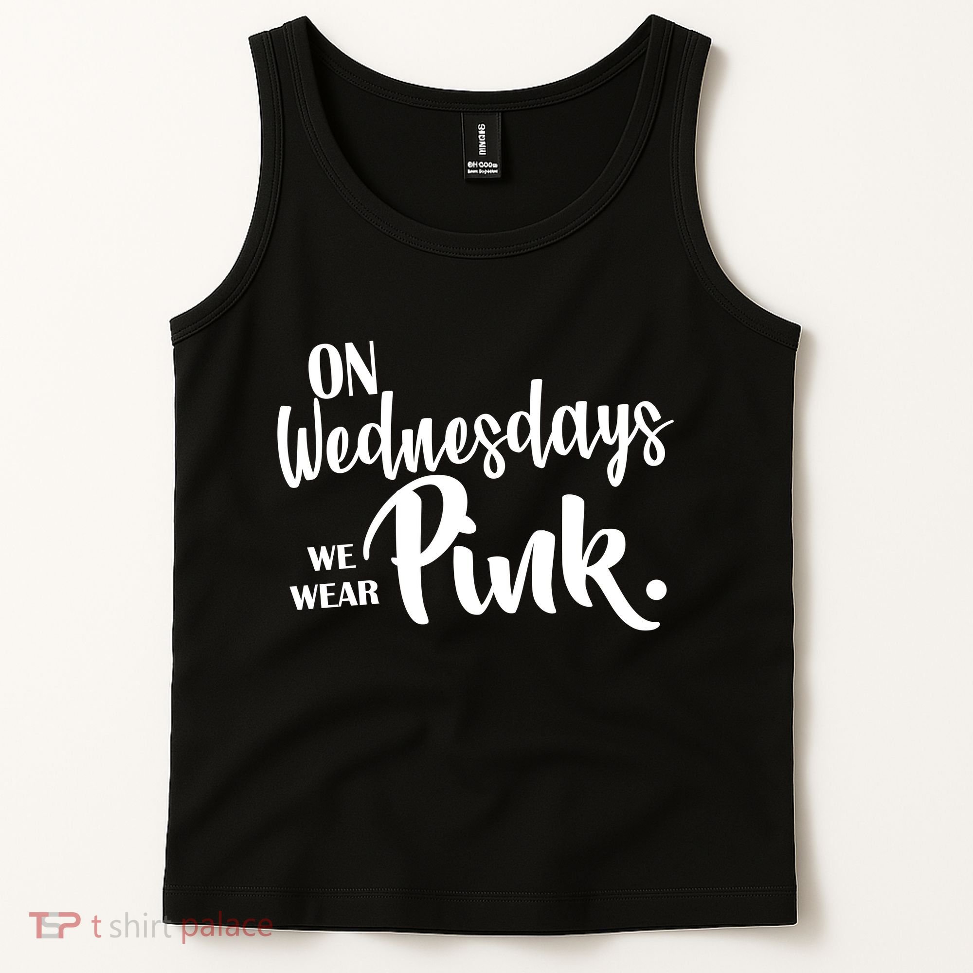 On Wednesdays We Wear Pink Tank Top
