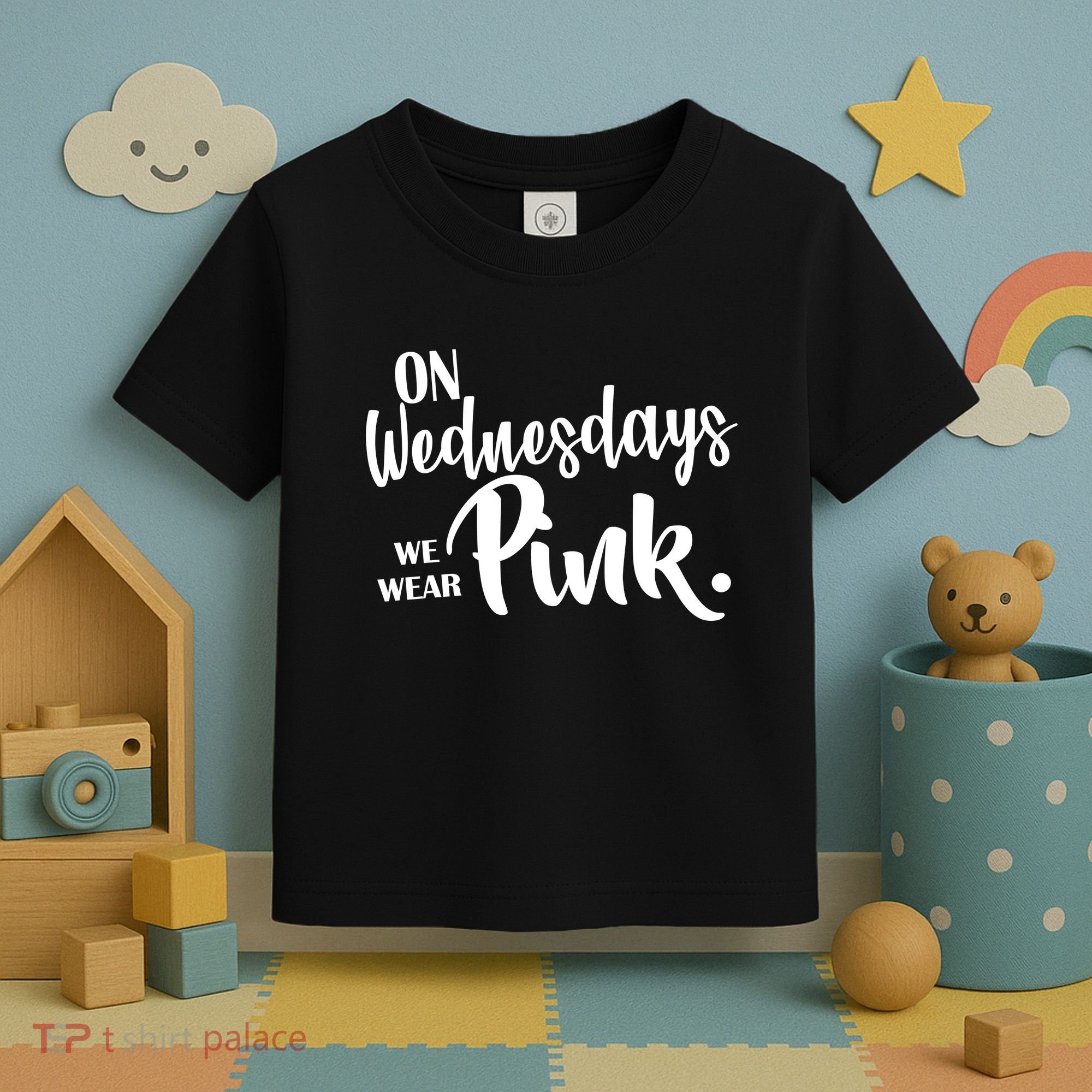 On Wednesdays We Wear Pink Toddler T-Shirt