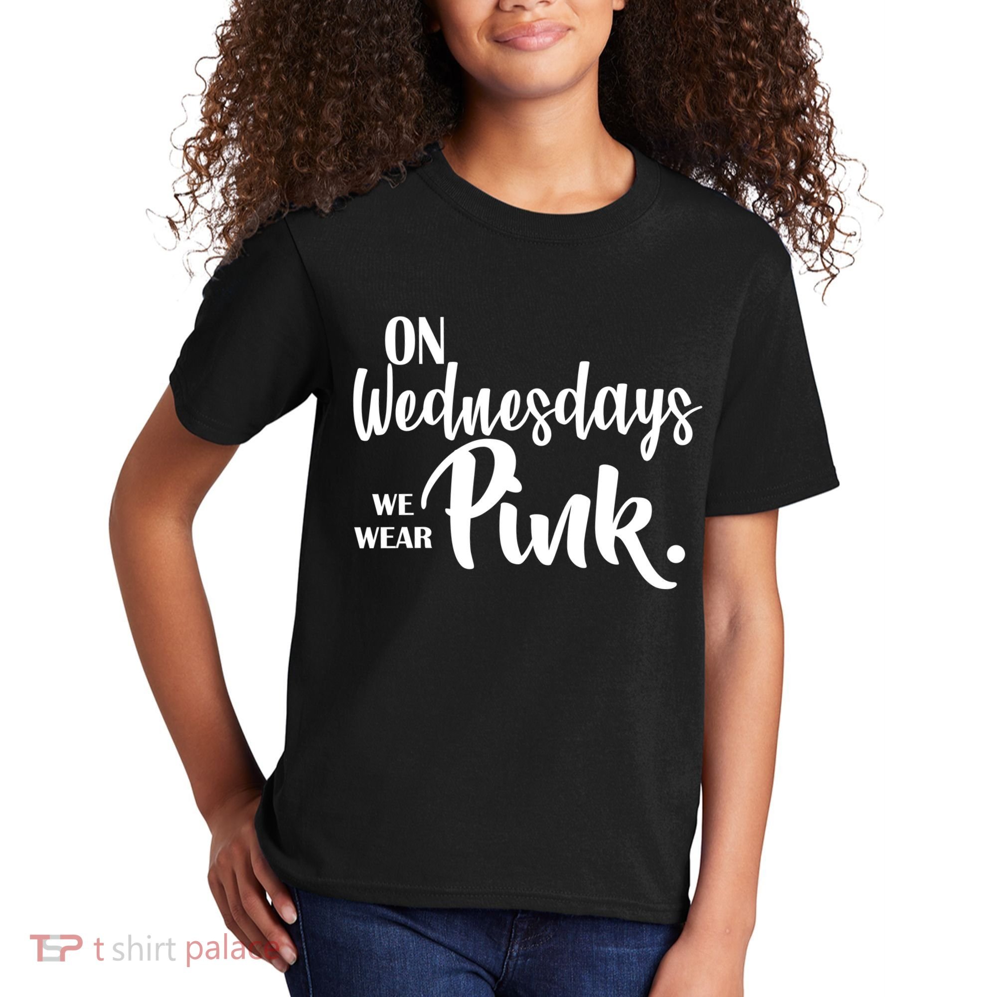 On Wednesdays We Wear Pink Kids T-Shirt