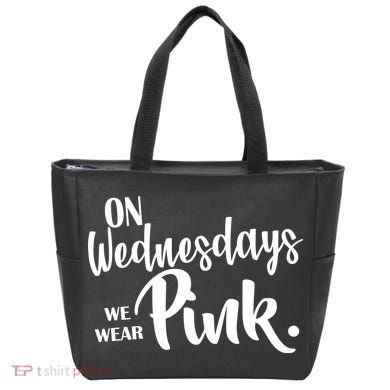 On Wednesdays We Wear Pink Tote Bag
