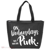 On Wednesdays We Wear Pink Tote Bag thumb 0