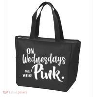 On Wednesdays We Wear Pink Tote Bag thumb 3