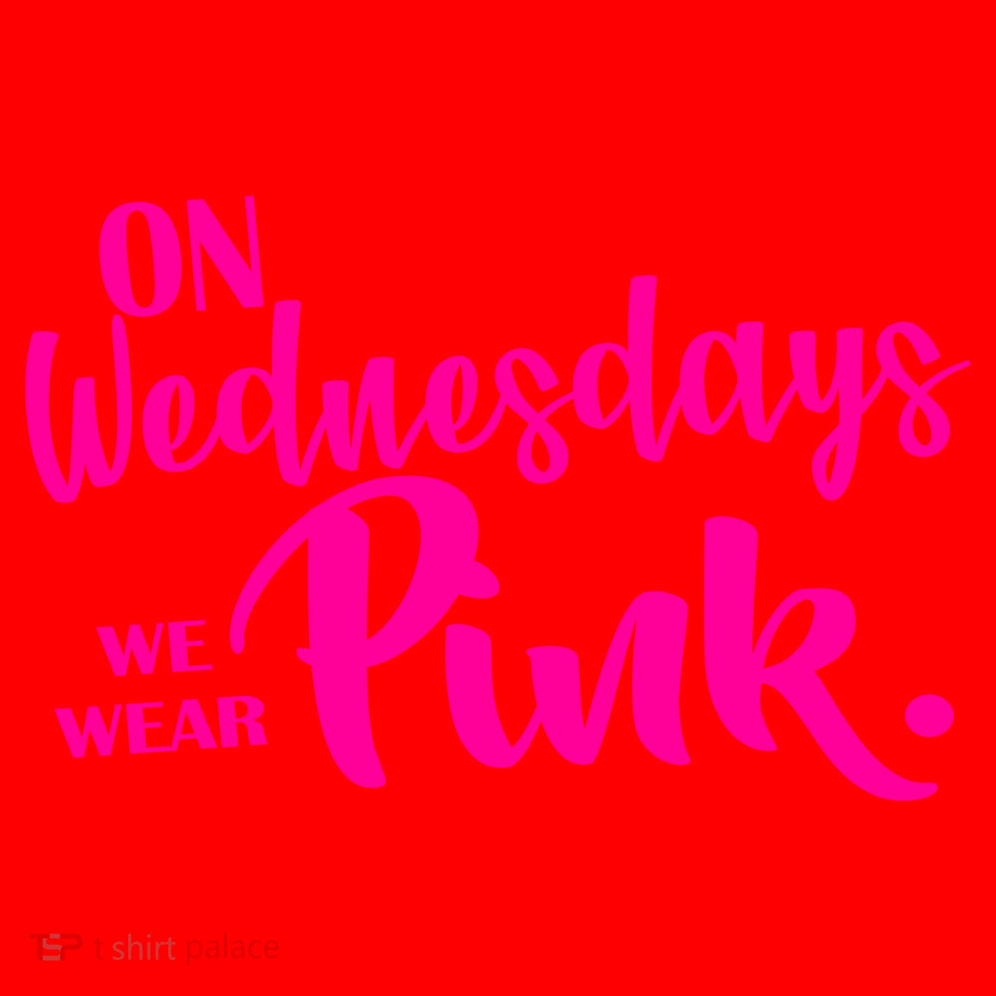 On Wednesdays We Wear Pink Santa Hat