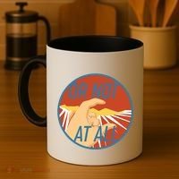 Or Not At All Hand Emblem Coffee Mug thumb 4