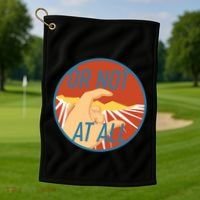 Or Not At All Hand Emblem Golf Towel thumb 1
