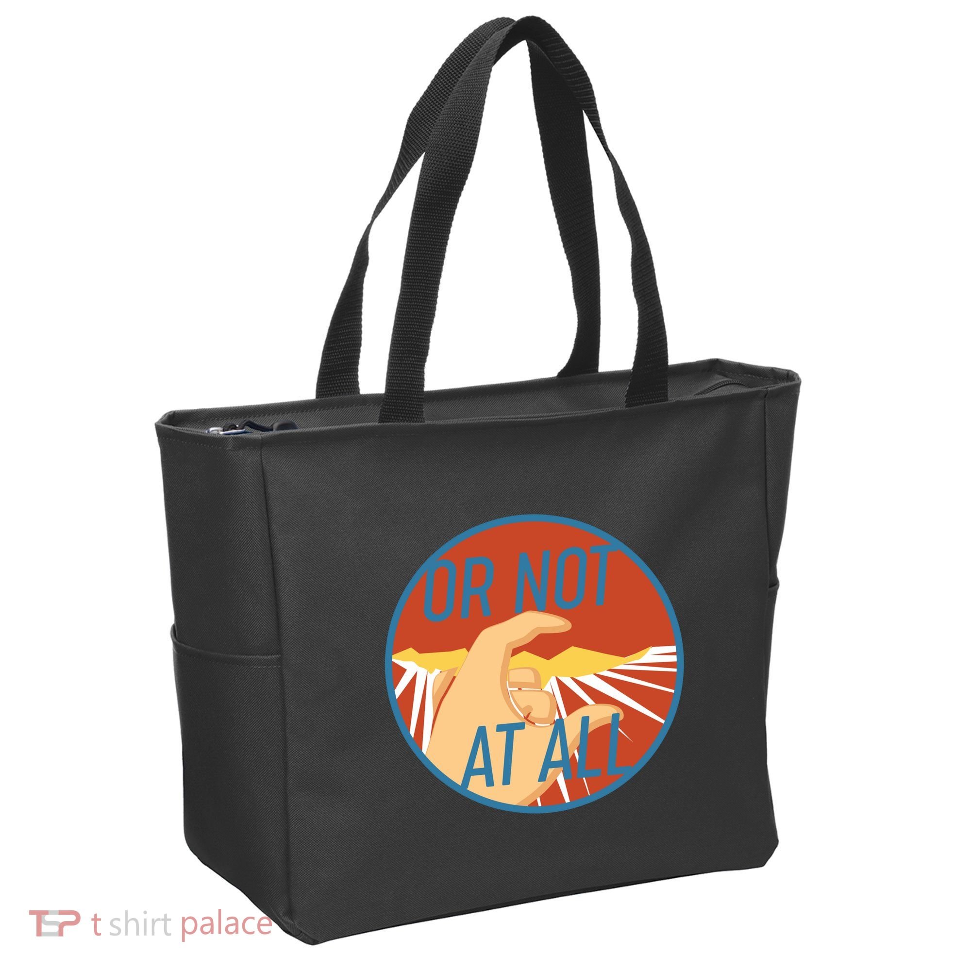 Or Not At All Hand Emblem Tote Bag