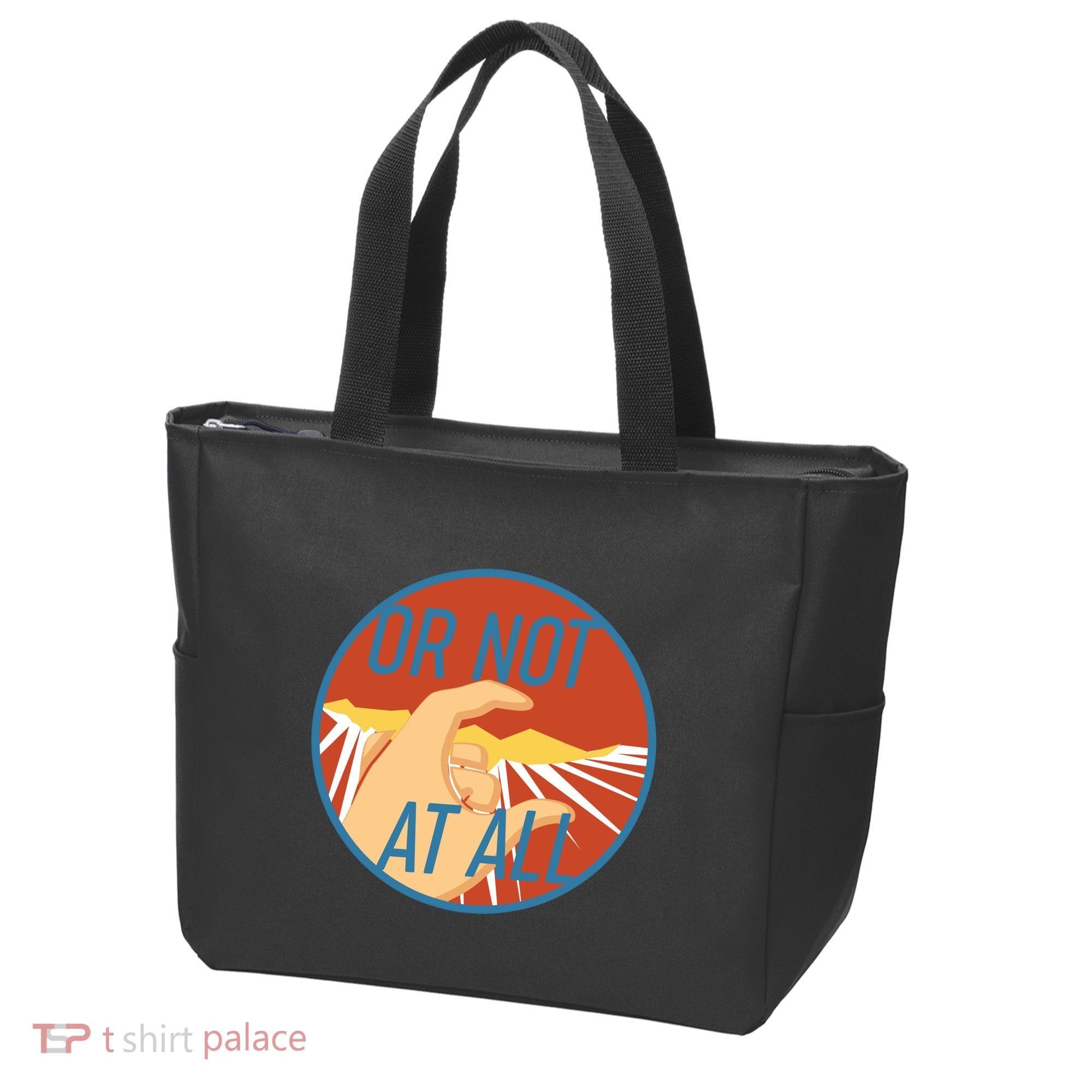 Or Not At All Hand Emblem Tote Bag