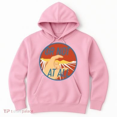 Or Not At All Hand Emblem Hoodie