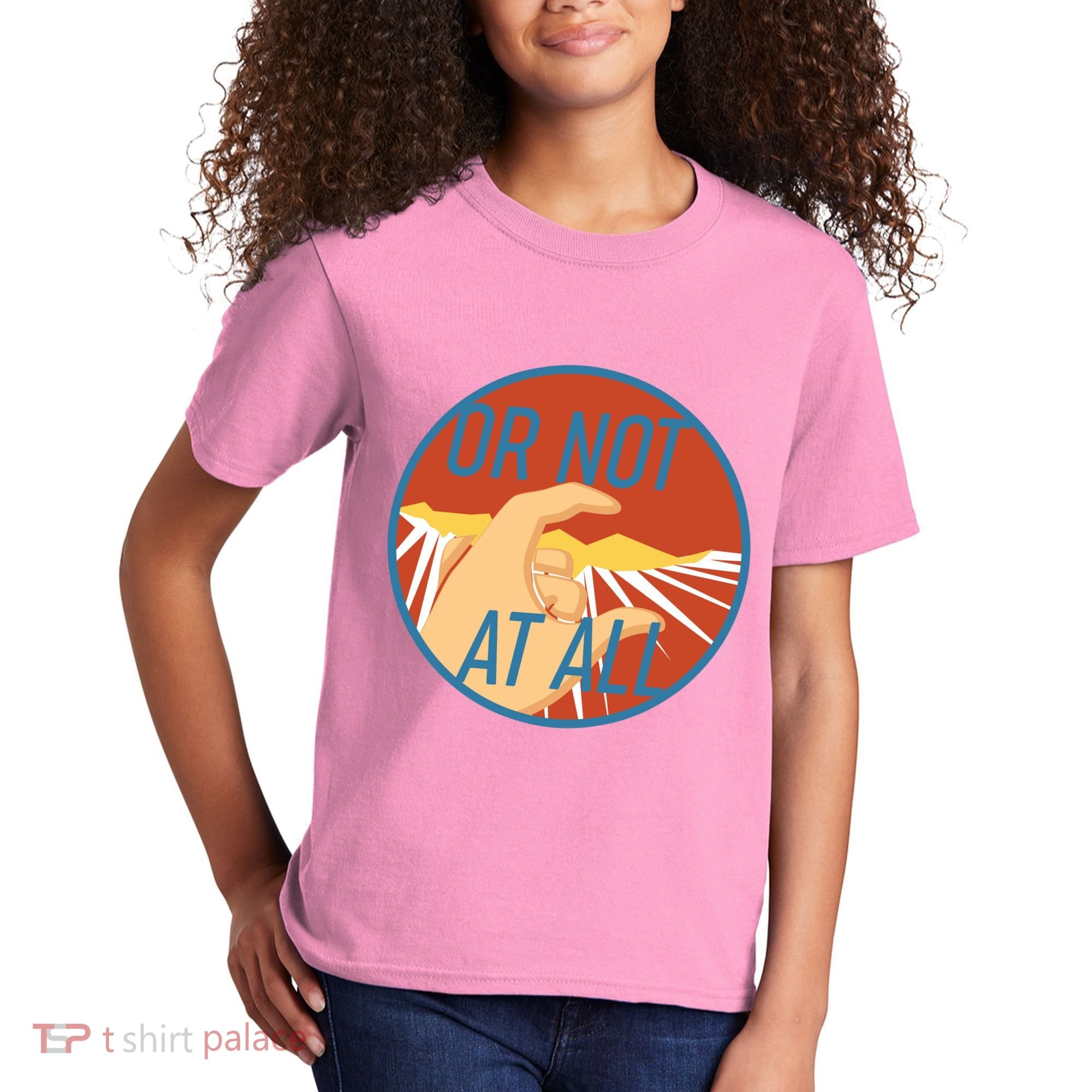 Or Not At All Hand Emblem Kids T-Shirt