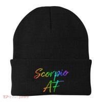 October November Birthday Gifts Scorpio AF Beanie thumb 0