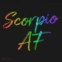 October November Birthday Gifts Scorpio AF Women's Hoodie thumb 2