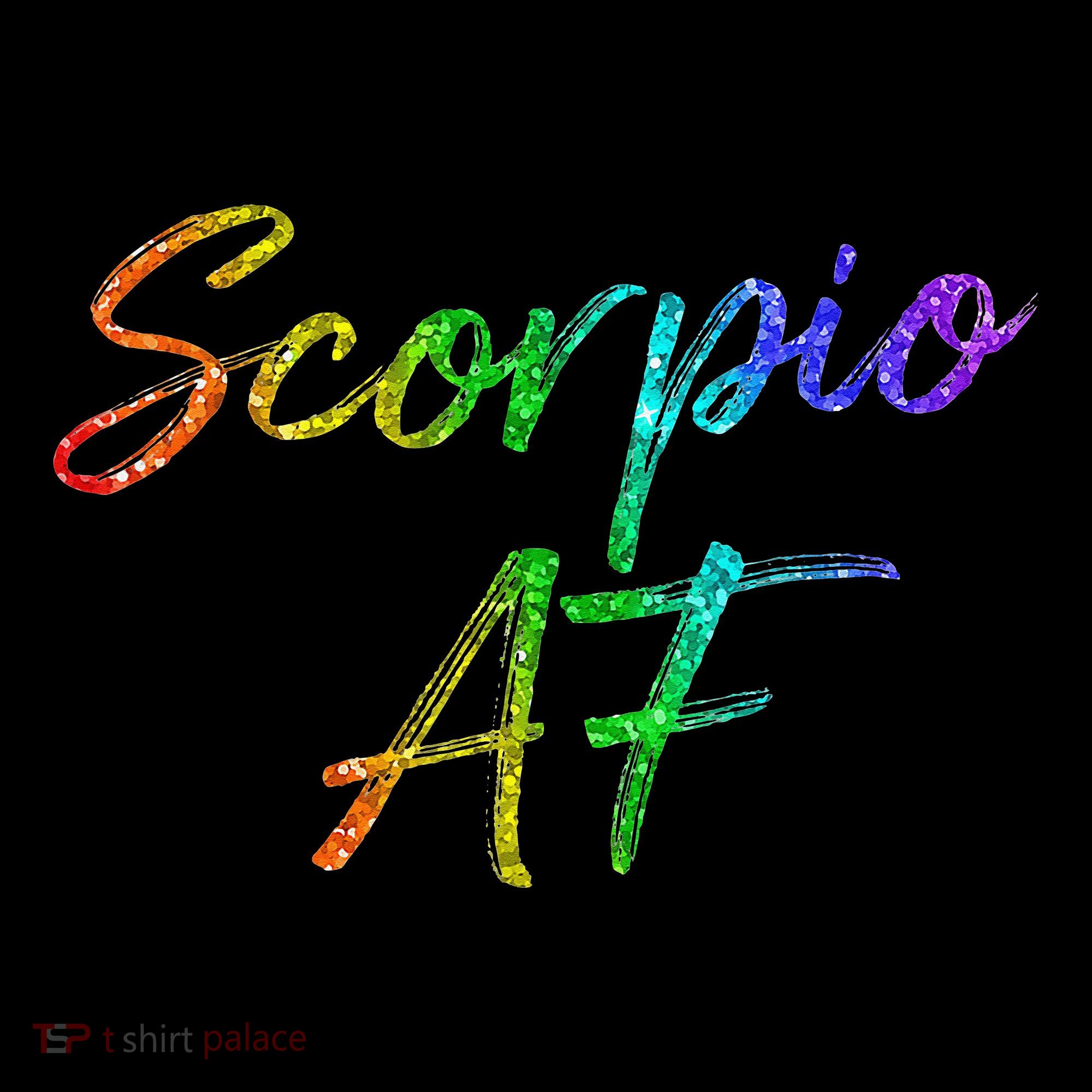 October November Birthday Gifts Scorpio AF Women's Hoodie
