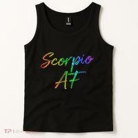 October November Birthday Gifts Scorpio AF Tank Top thumb 2