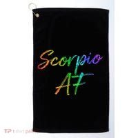 October November Birthday Gifts Scorpio AF Golf Towel thumb 0