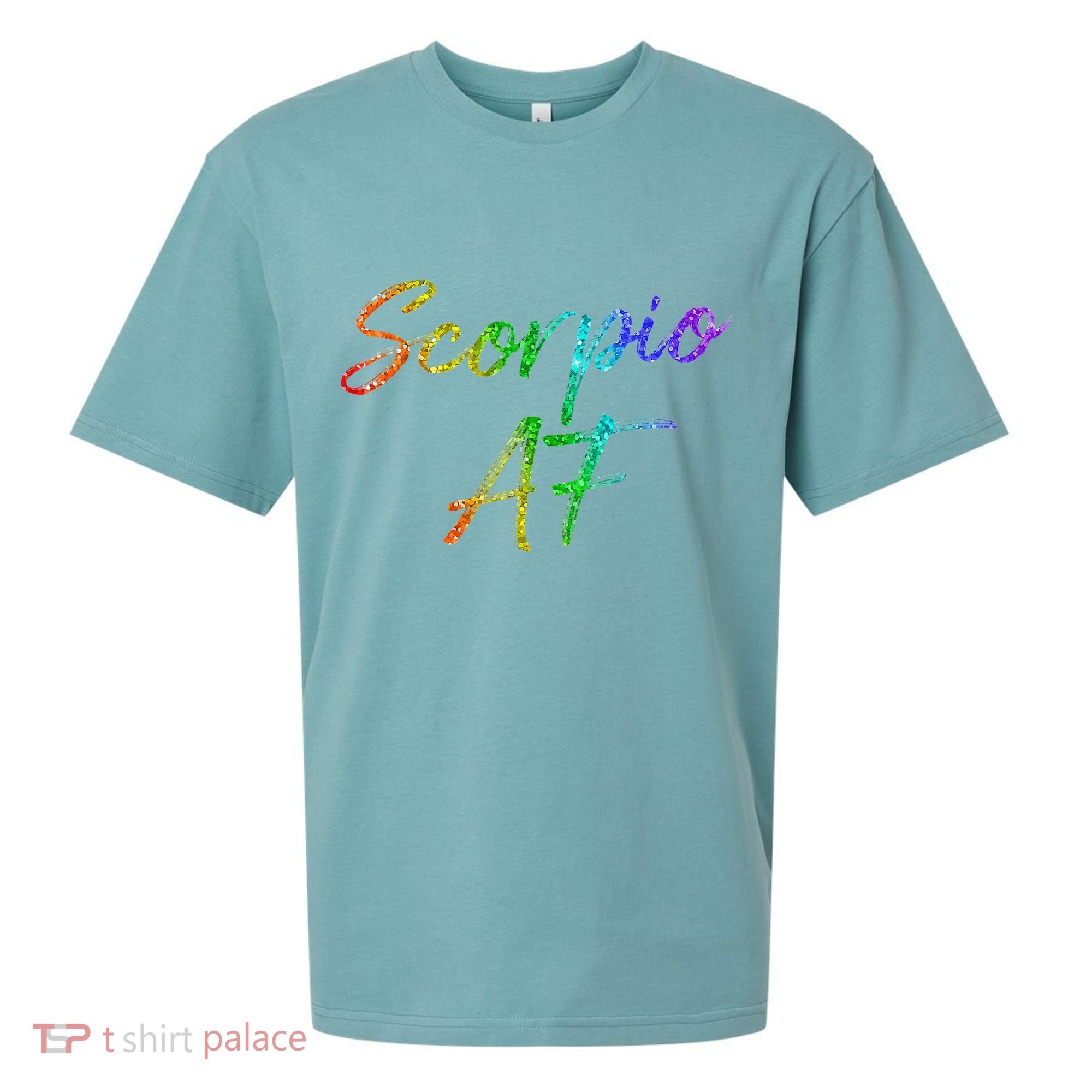 October November Birthday Gifts Scorpio AF Sueded Cloud Jersey T-Shirt
