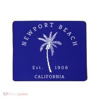 Original Newport Beach Ca Palm Tree Unique Novelty Art Gift Mousepad thumb 0
