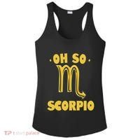 October November Birthday Scorpio Astrology Horoscope Great Gift Ladies PosiCharge Competitor Racerback Tank thumb 0