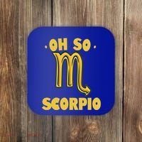 October November Birthday Scorpio Astrology Horoscope Great Gift Coaster thumb 0