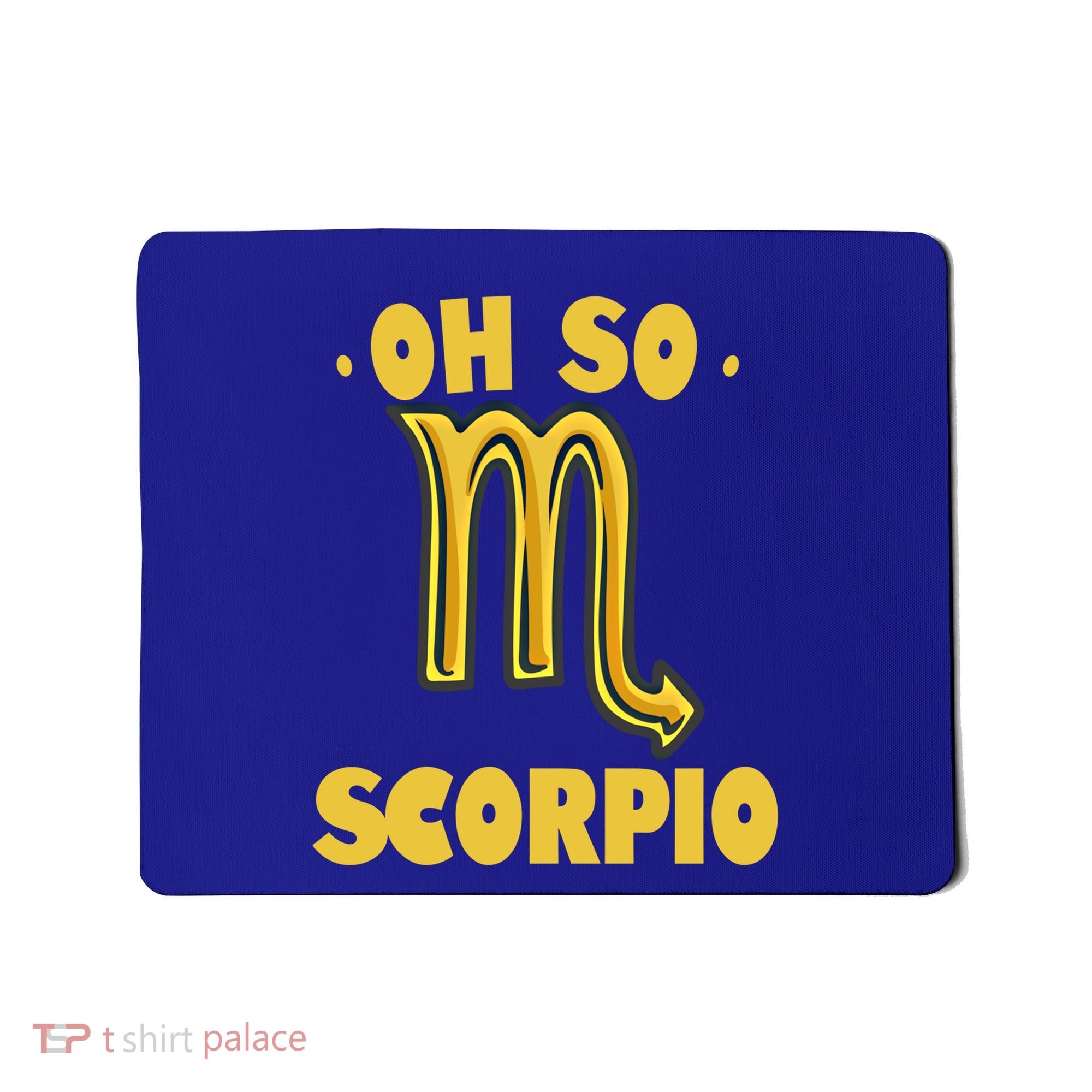 October November Birthday Scorpio Astrology Horoscope Great Gift Mousepad