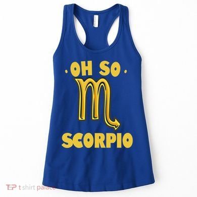 October November Birthday Scorpio Astrology Horoscope Great Gift Women's Tank Top