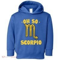 October November Birthday Scorpio Astrology Horoscope Great Gift Toddler Hoodie thumb 0