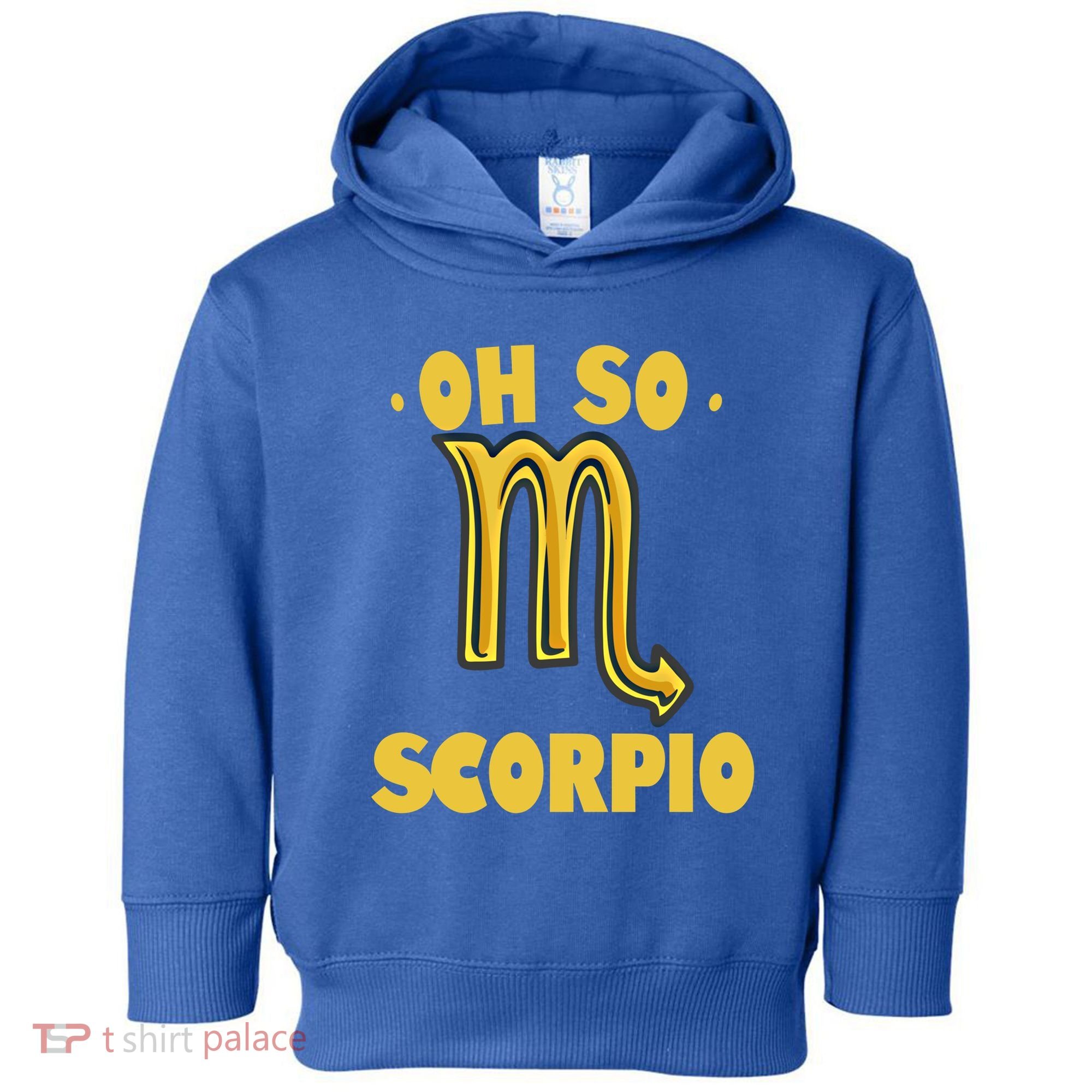 October November Birthday Scorpio Astrology Horoscope Great Gift Toddler Hoodie