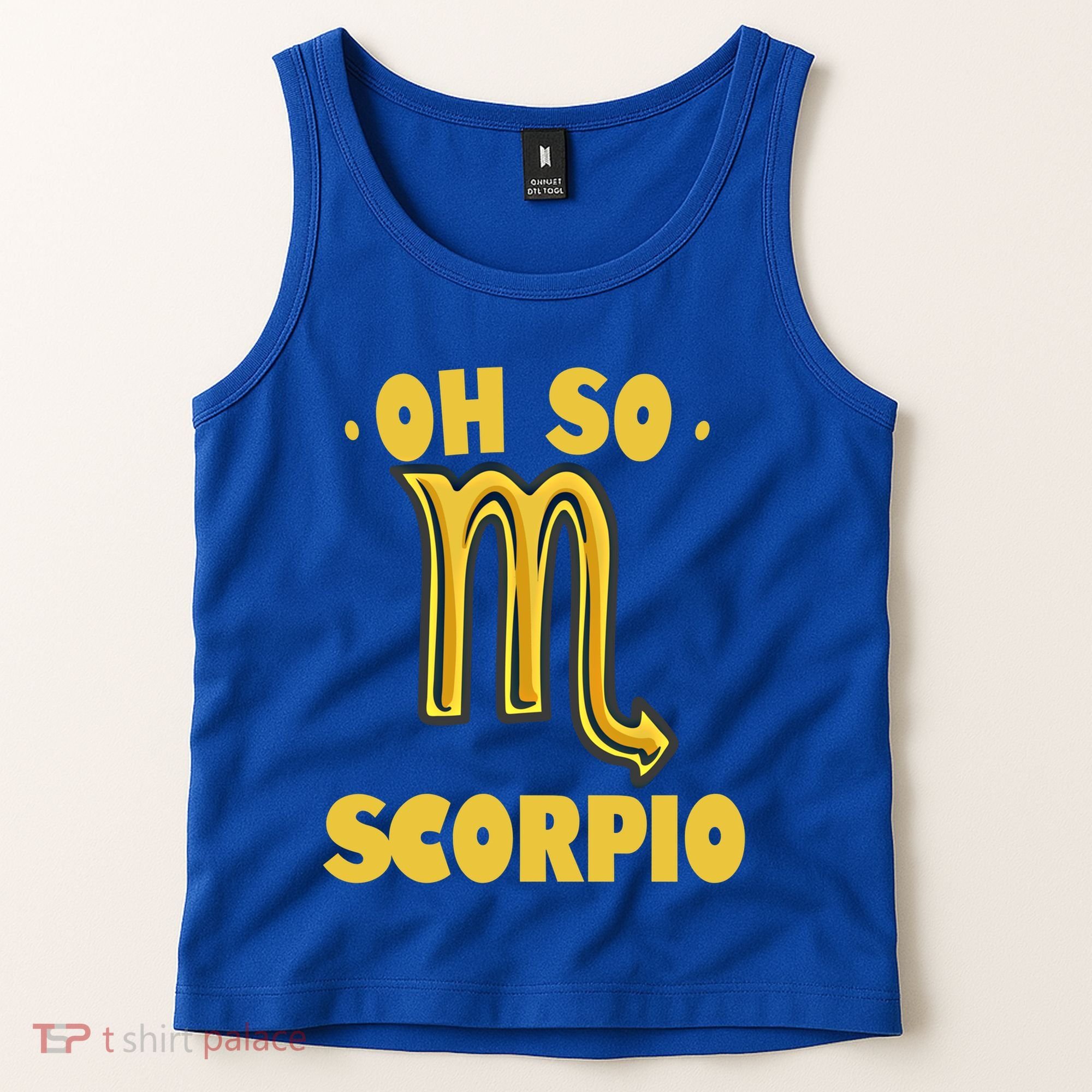 October November Birthday Scorpio Astrology Horoscope Great Gift Tank Top