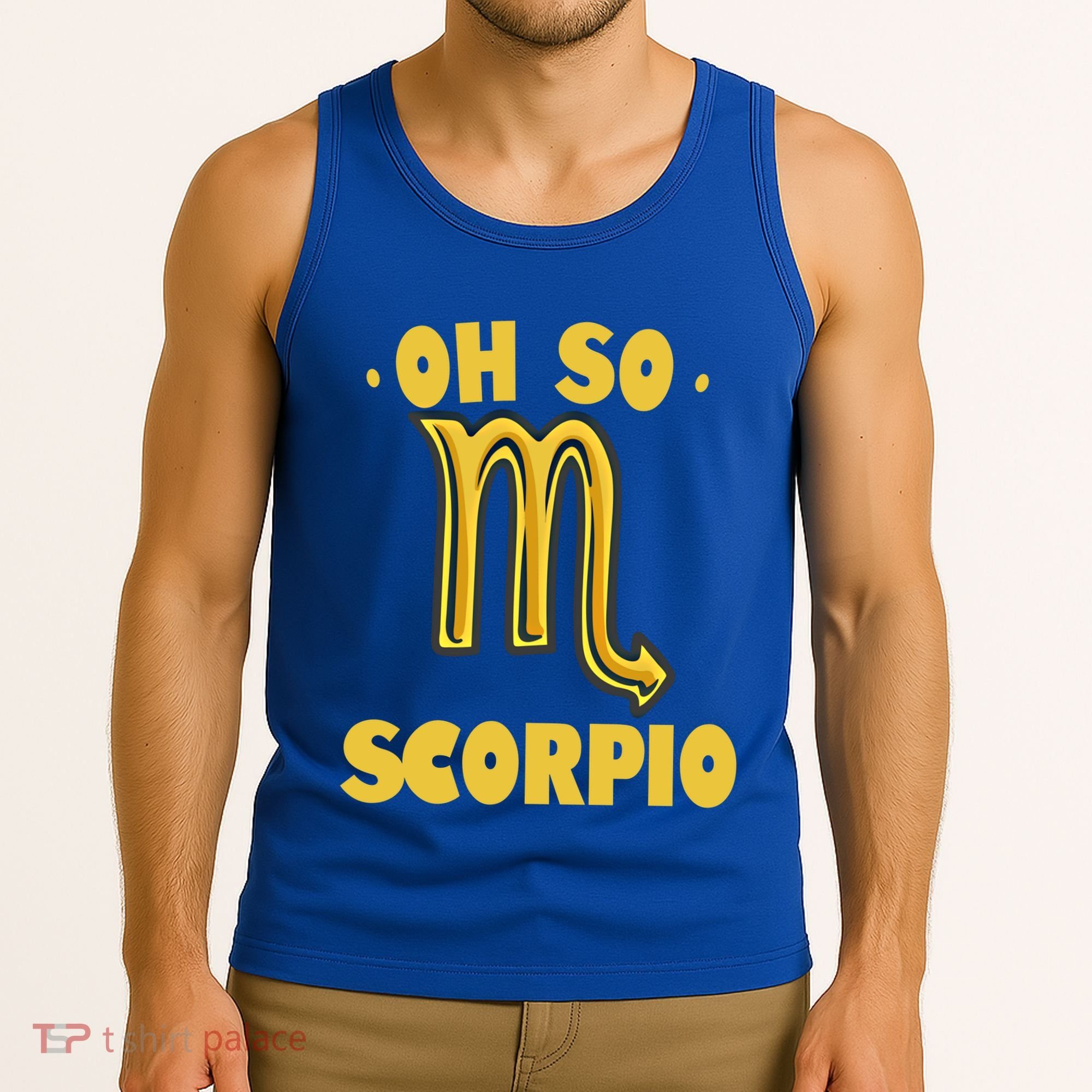 October November Birthday Scorpio Astrology Horoscope Great Gift Tank Top