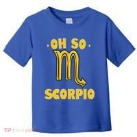 October November Birthday Scorpio Astrology Horoscope Great Gift Toddler T-Shirt thumb 0
