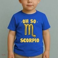 October November Birthday Scorpio Astrology Horoscope Great Gift Toddler T-Shirt thumb 2