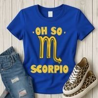 October November Birthday Scorpio Astrology Horoscope Great Gift Women's T-Shirt thumb 3