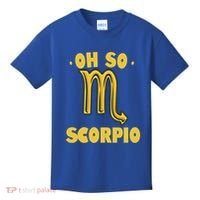 October November Birthday Scorpio Astrology Horoscope Great Gift Kids T-Shirt thumb 0