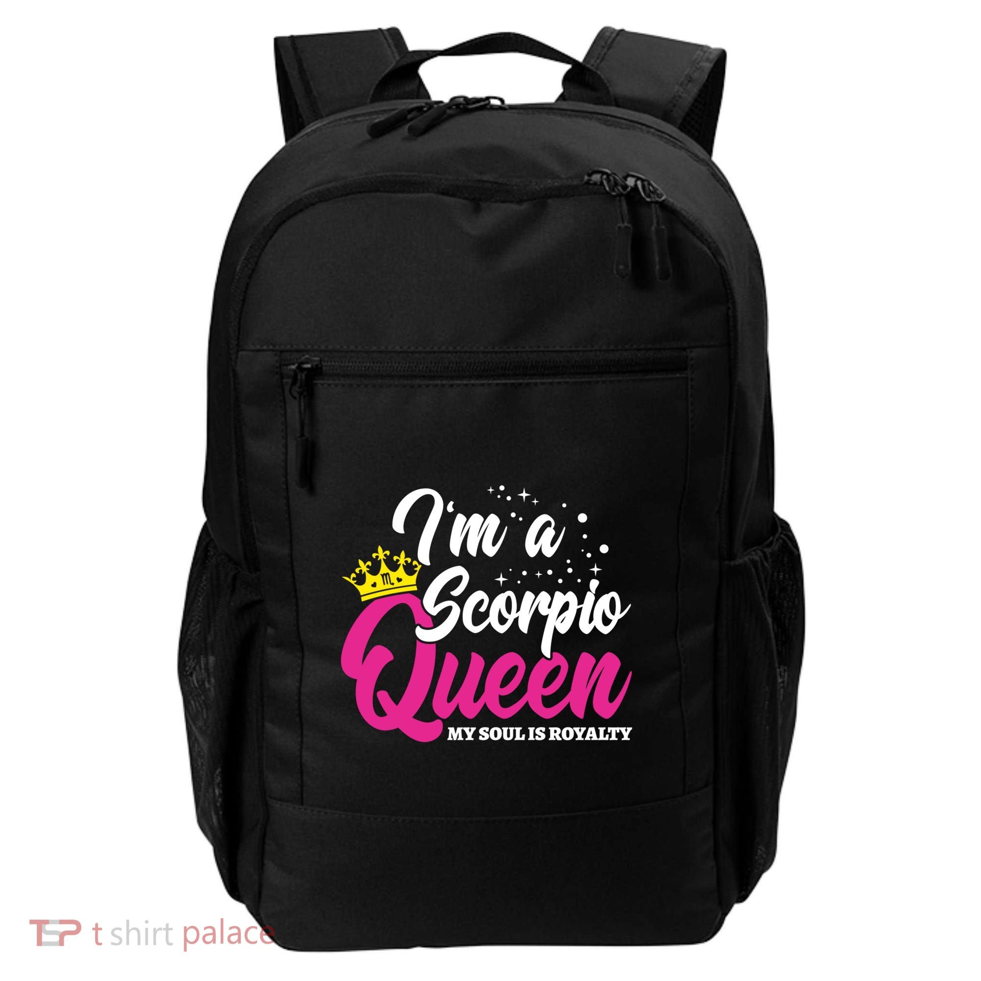 October November Birthday Astrology Scorpio Queen Meaningful Gift Backpack