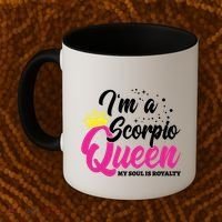 October November Birthday Astrology Scorpio Queen Meaningful Gift Coffee Mug thumb 2