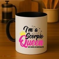 October November Birthday Astrology Scorpio Queen Meaningful Gift Coffee Mug thumb 4