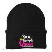 October November Birthday Astrology Scorpio Queen Meaningful Gift Beanie thumb 0