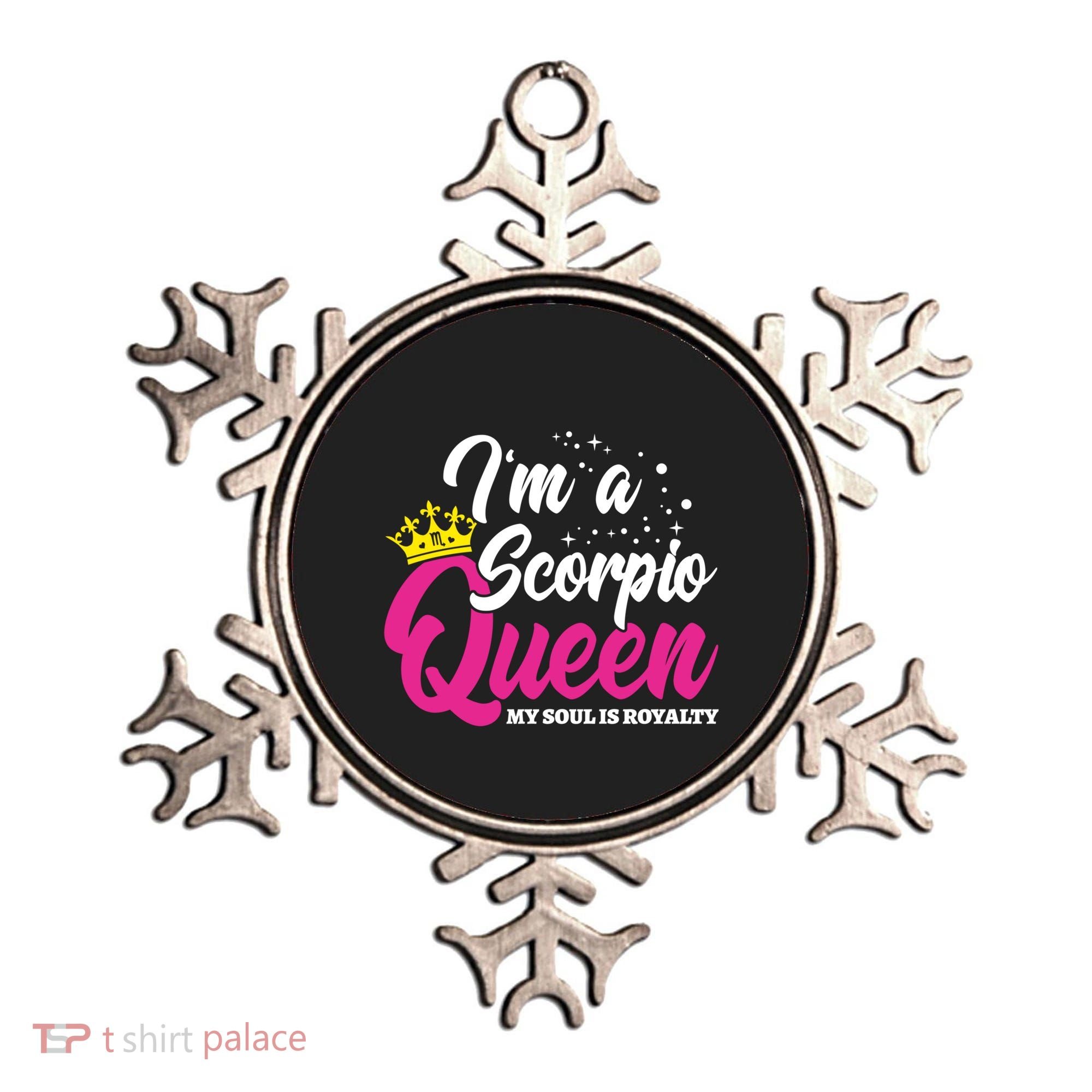 October November Birthday Astrology Scorpio Queen Meaningful Gift Ornament