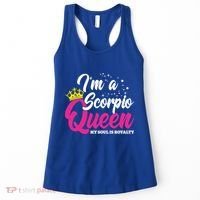 October November Birthday Astrology Scorpio Queen Meaningful Gift Women's Tank Top thumb 0