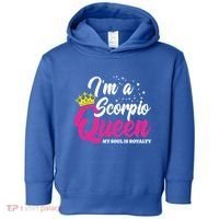 October November Birthday Astrology Scorpio Queen Meaningful Gift Toddler Hoodie thumb 0