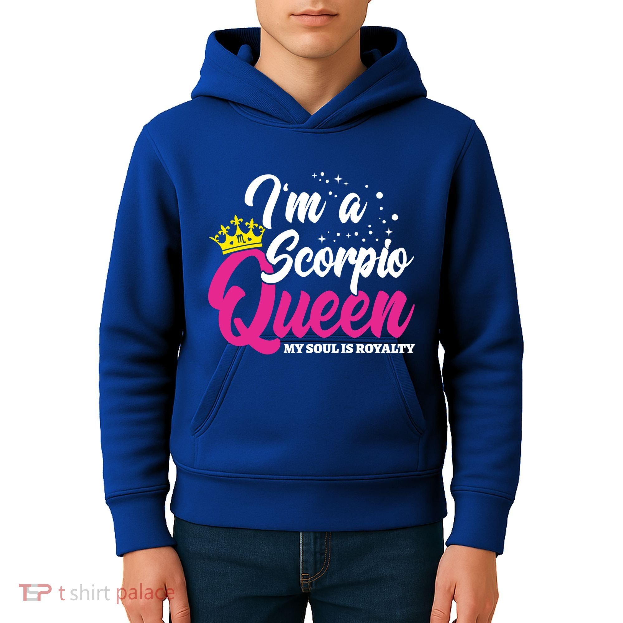 October November Birthday Astrology Scorpio Queen Meaningful Gift Kids Hoodie