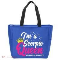 October November Birthday Astrology Scorpio Queen Meaningful Gift Tote Bag thumb 0