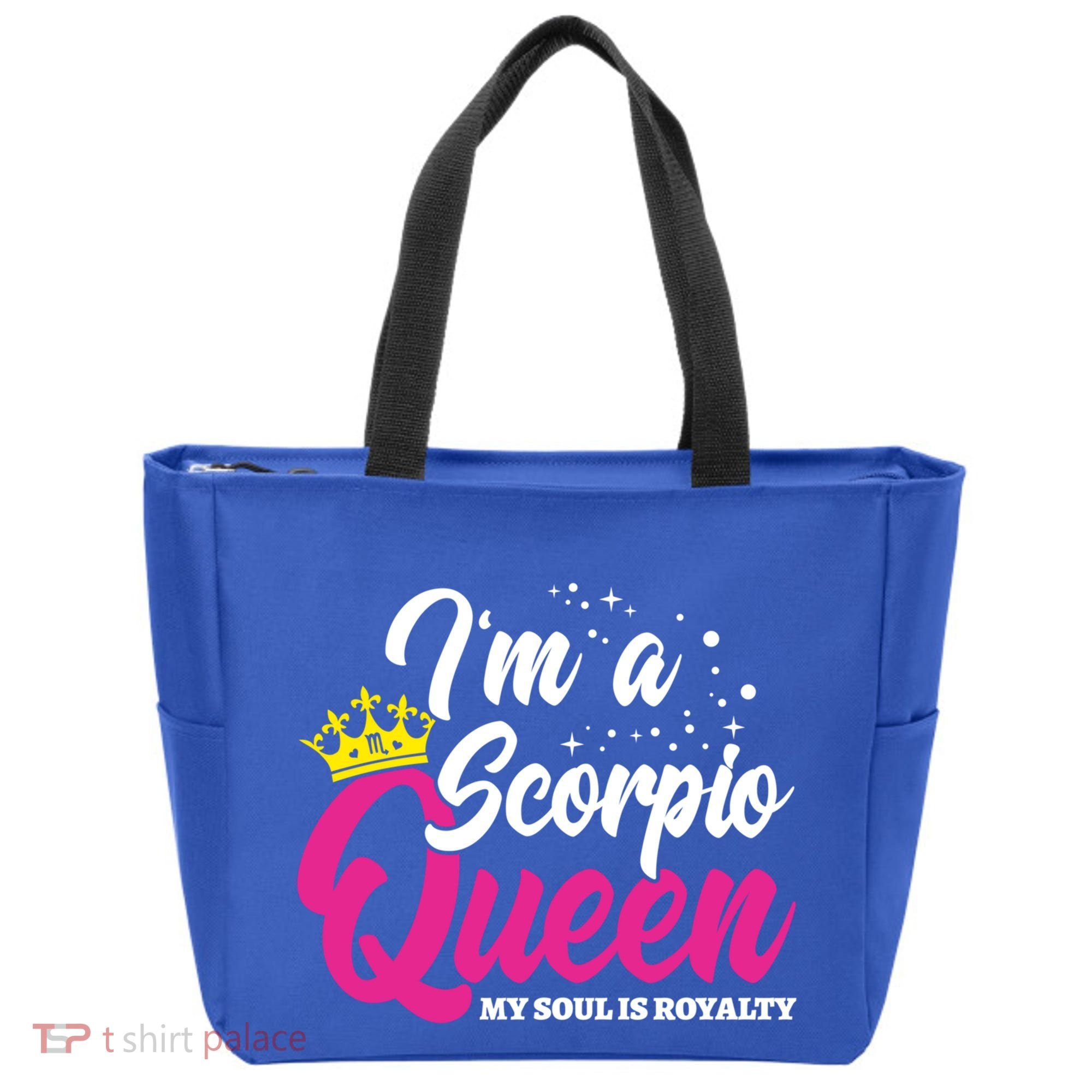 October November Birthday Astrology Scorpio Queen Meaningful Gift Tote Bag