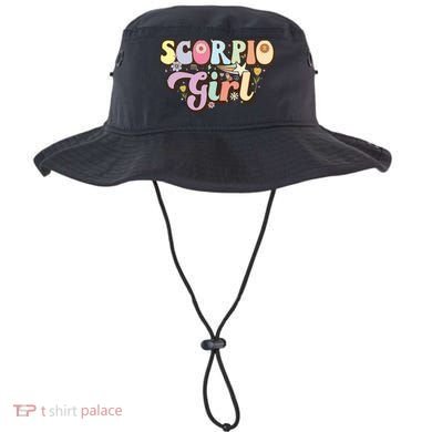 October November Birthday Zodiac Sign Groovy Scorpio Great Gift Bucket Hat
