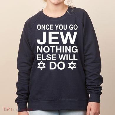Once You Go Jew Hanukkah Women's Sweatshirt
