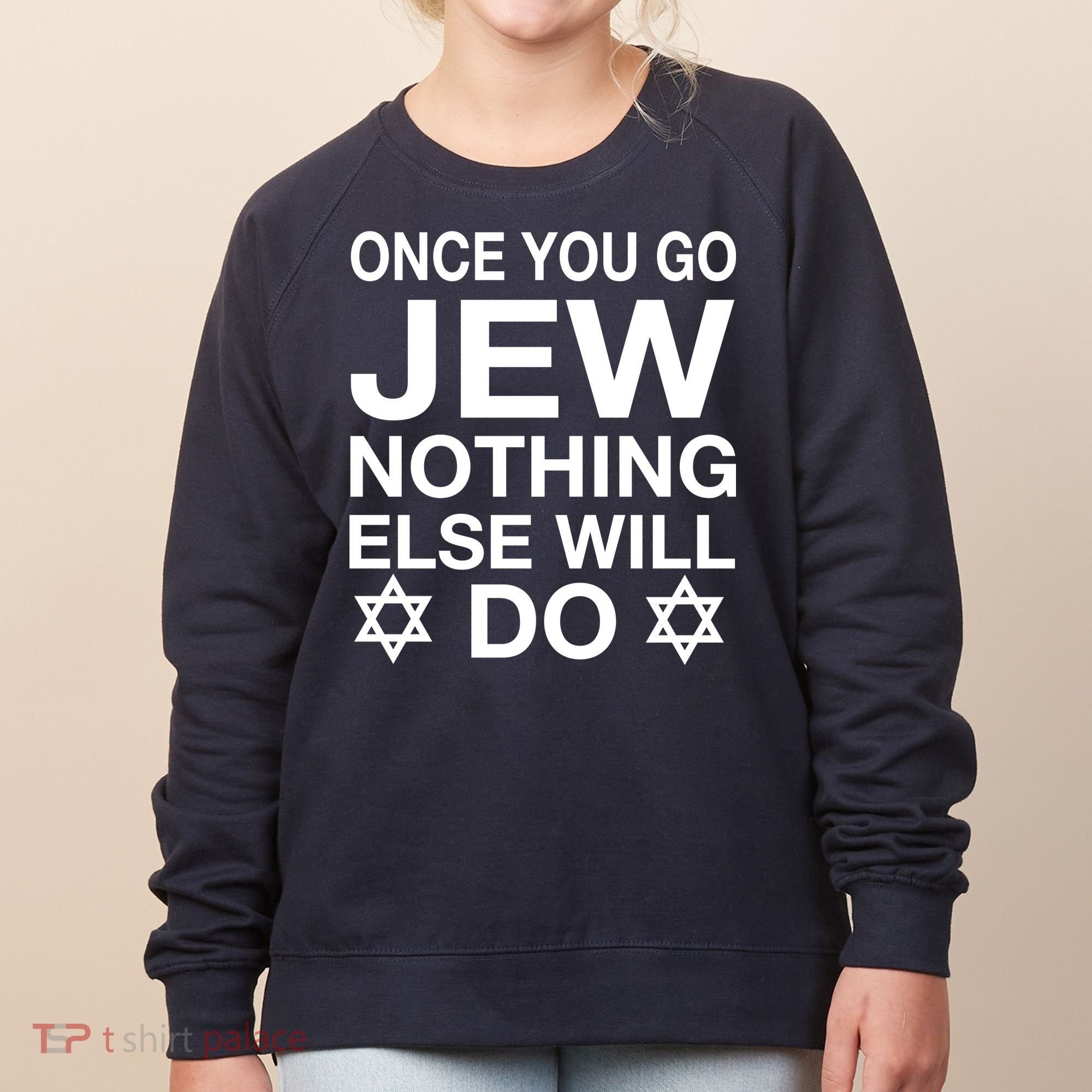 Once You Go Jew Hanukkah Women's Sweatshirt