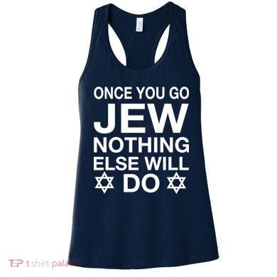 Once You Go Jew Hanukkah Women's Tank Top