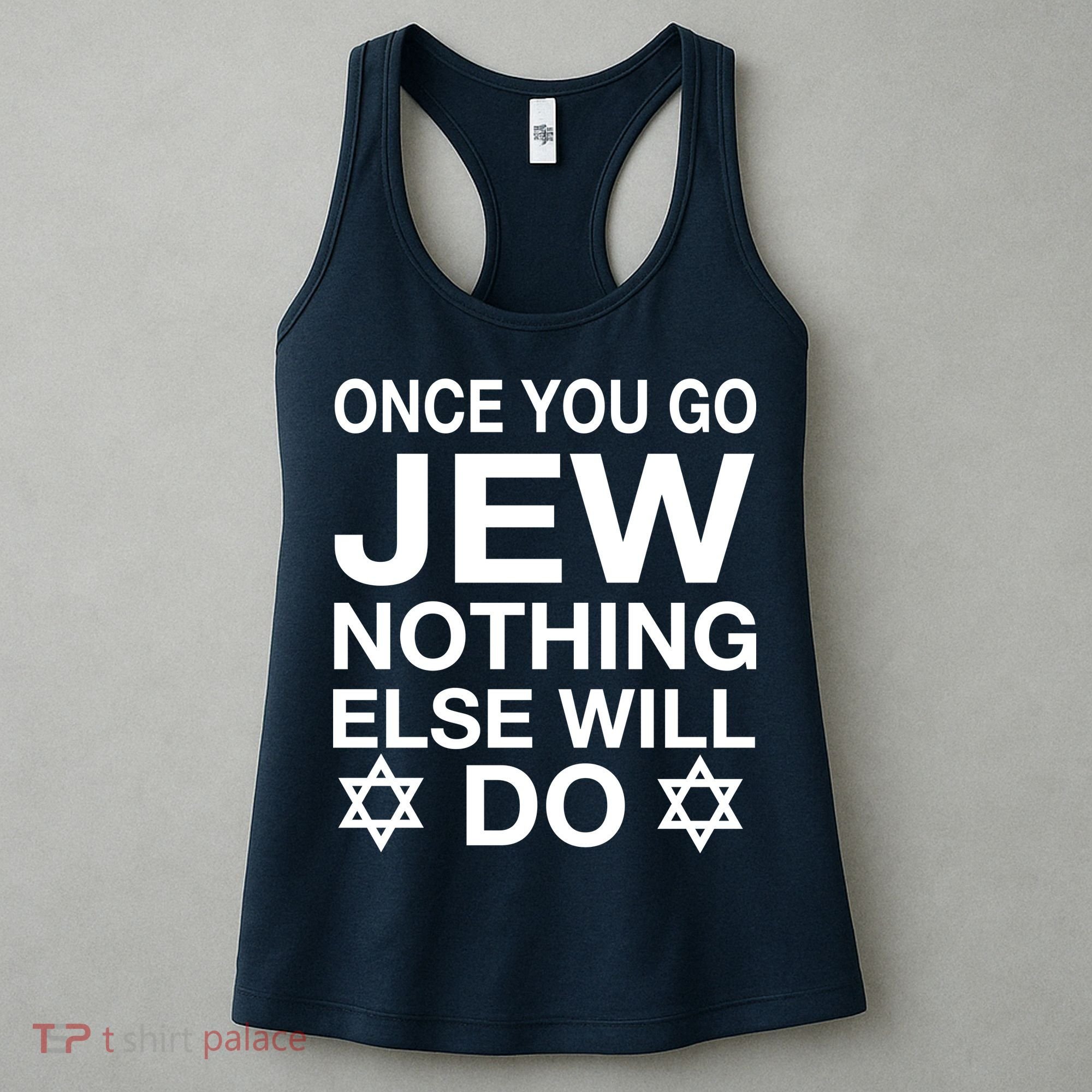 Once You Go Jew Hanukkah Women's Tank Top